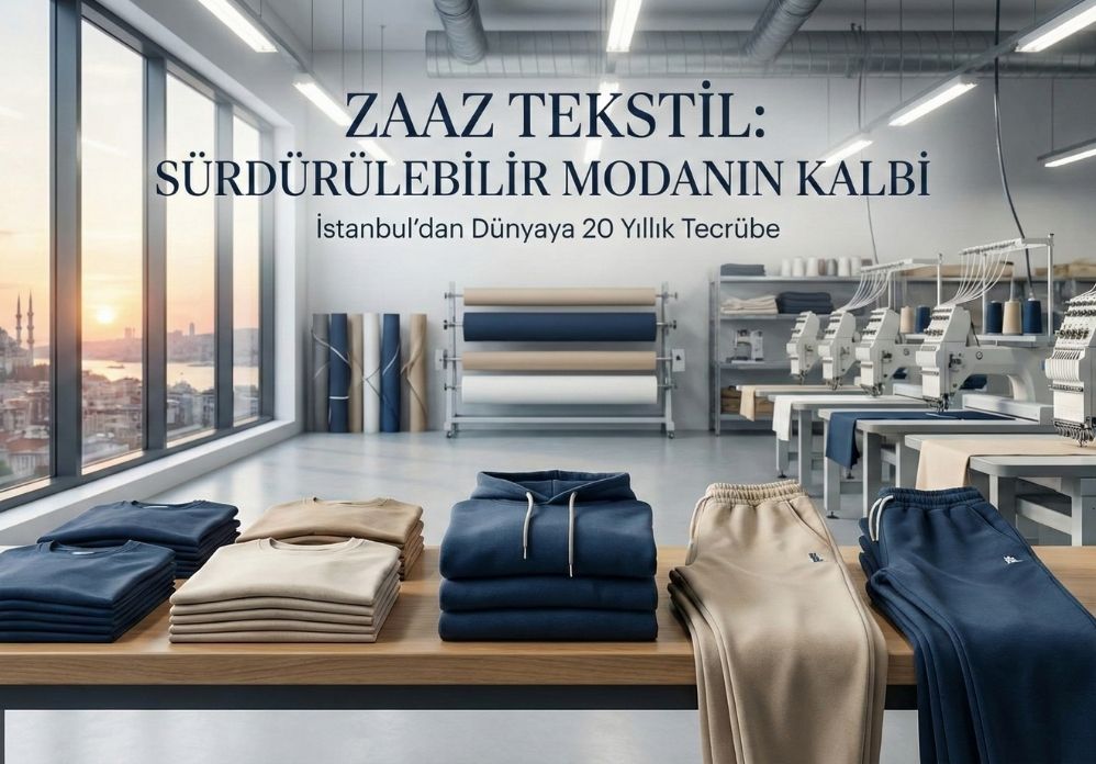 Sürdürülebilir Modanın Kalbi: İstanbul’dan Dünyaya Zaaz Tekstil Güvencesi